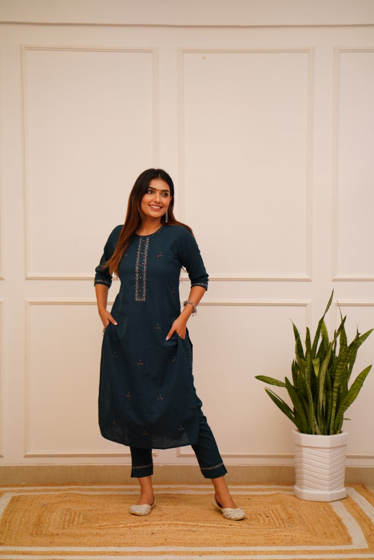 Kurti Pant Set