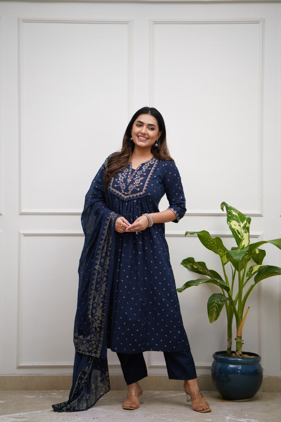 Dupatta Pant Set