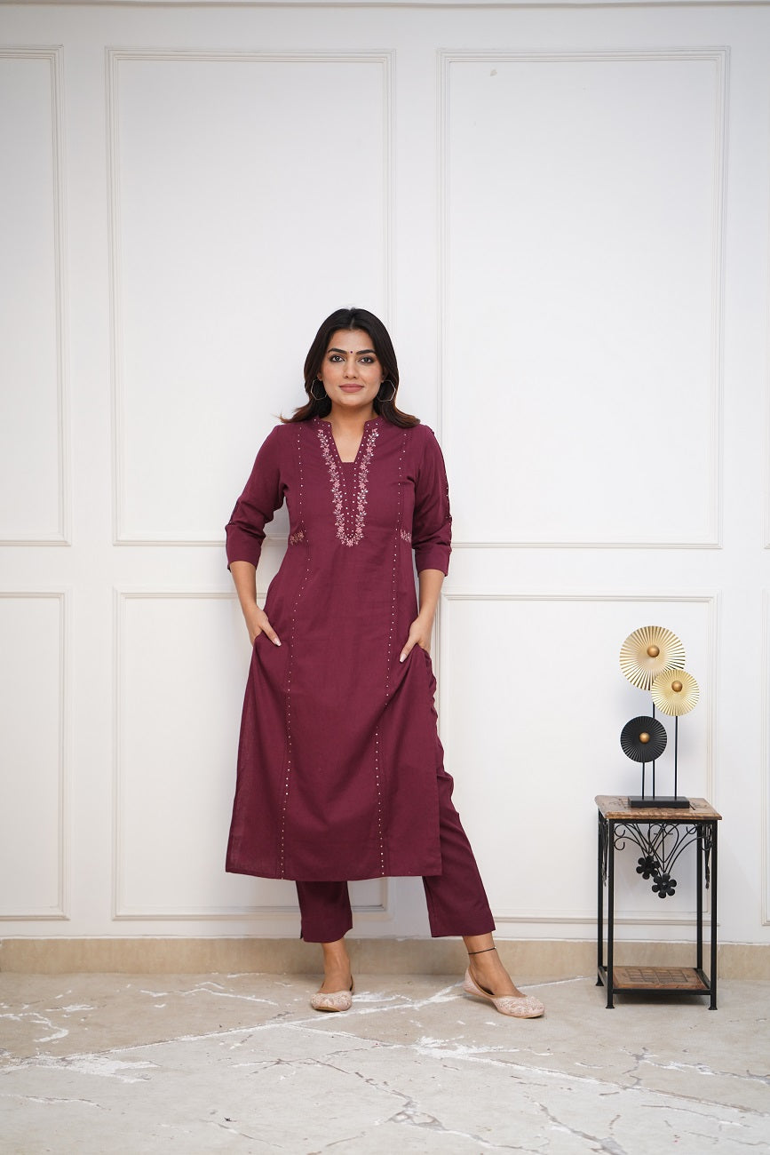 Kurta Pant Set