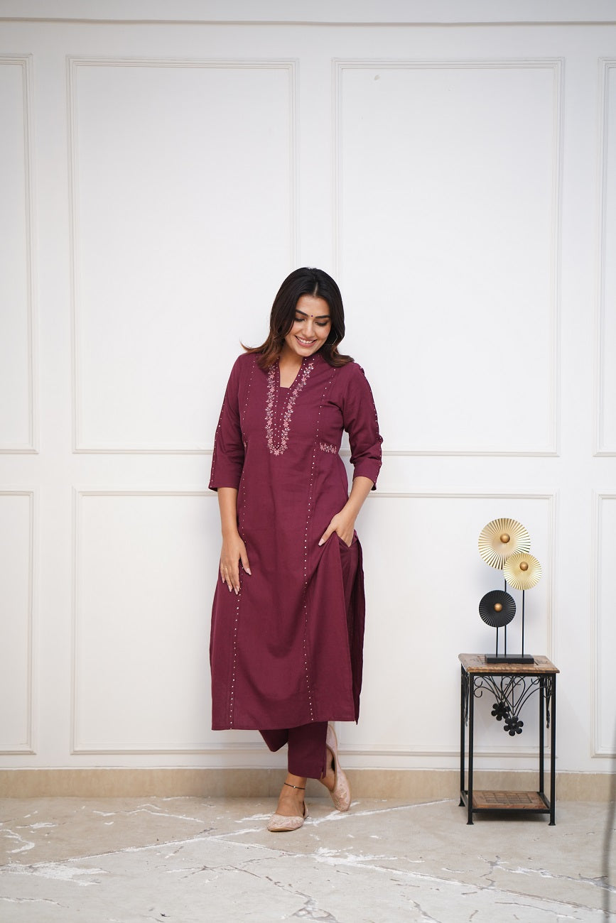 Kurta Pant Set