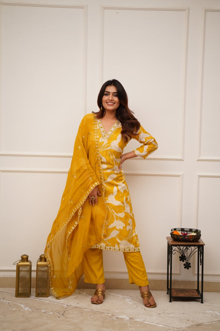 Duppata Pant Set