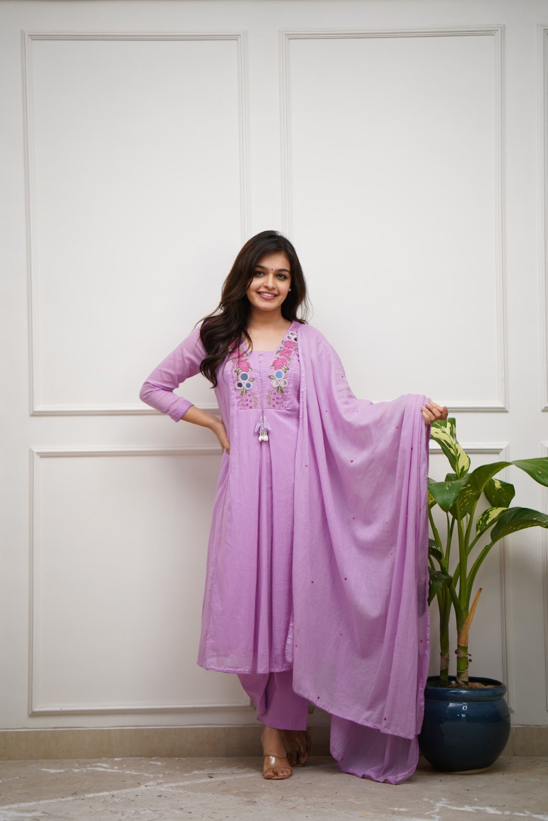 Dupatta Pant Set