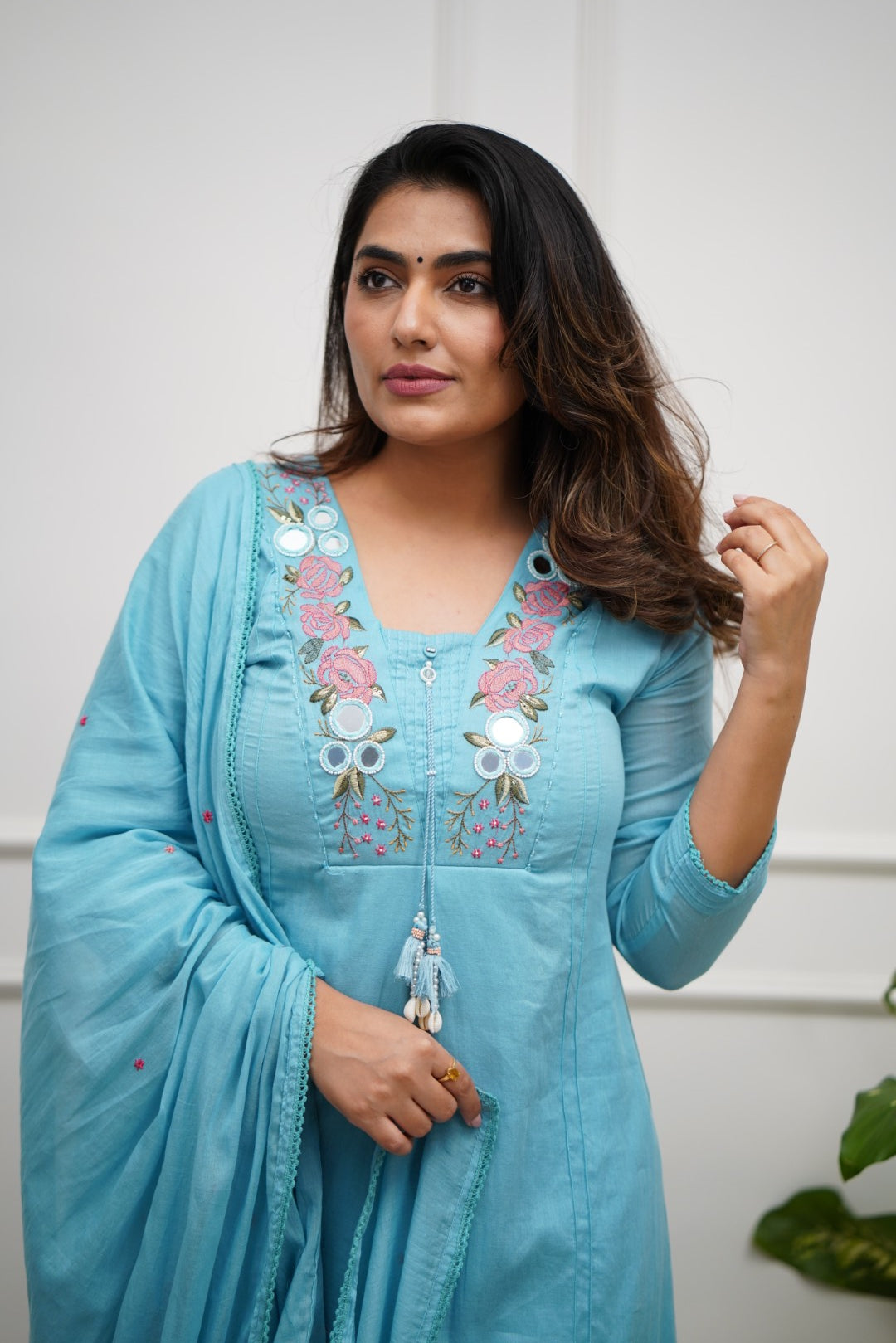 Dupatta Pant Set