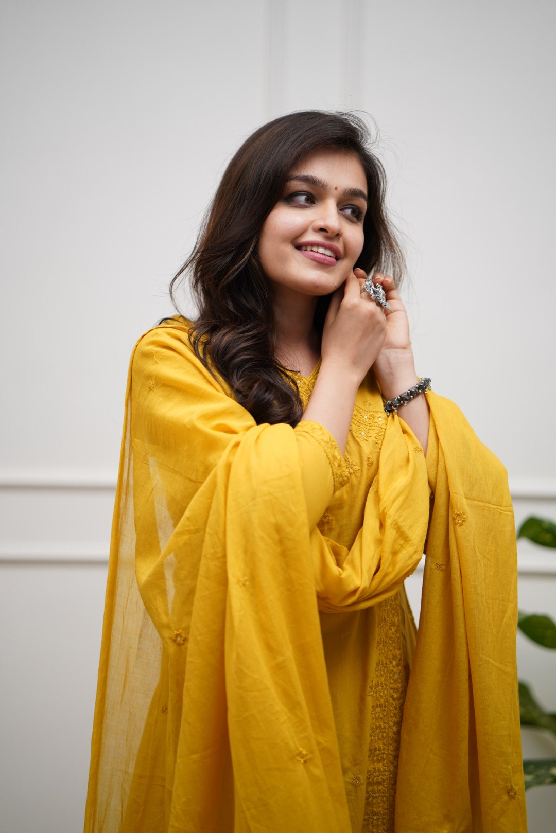 Dupatta Pant Set