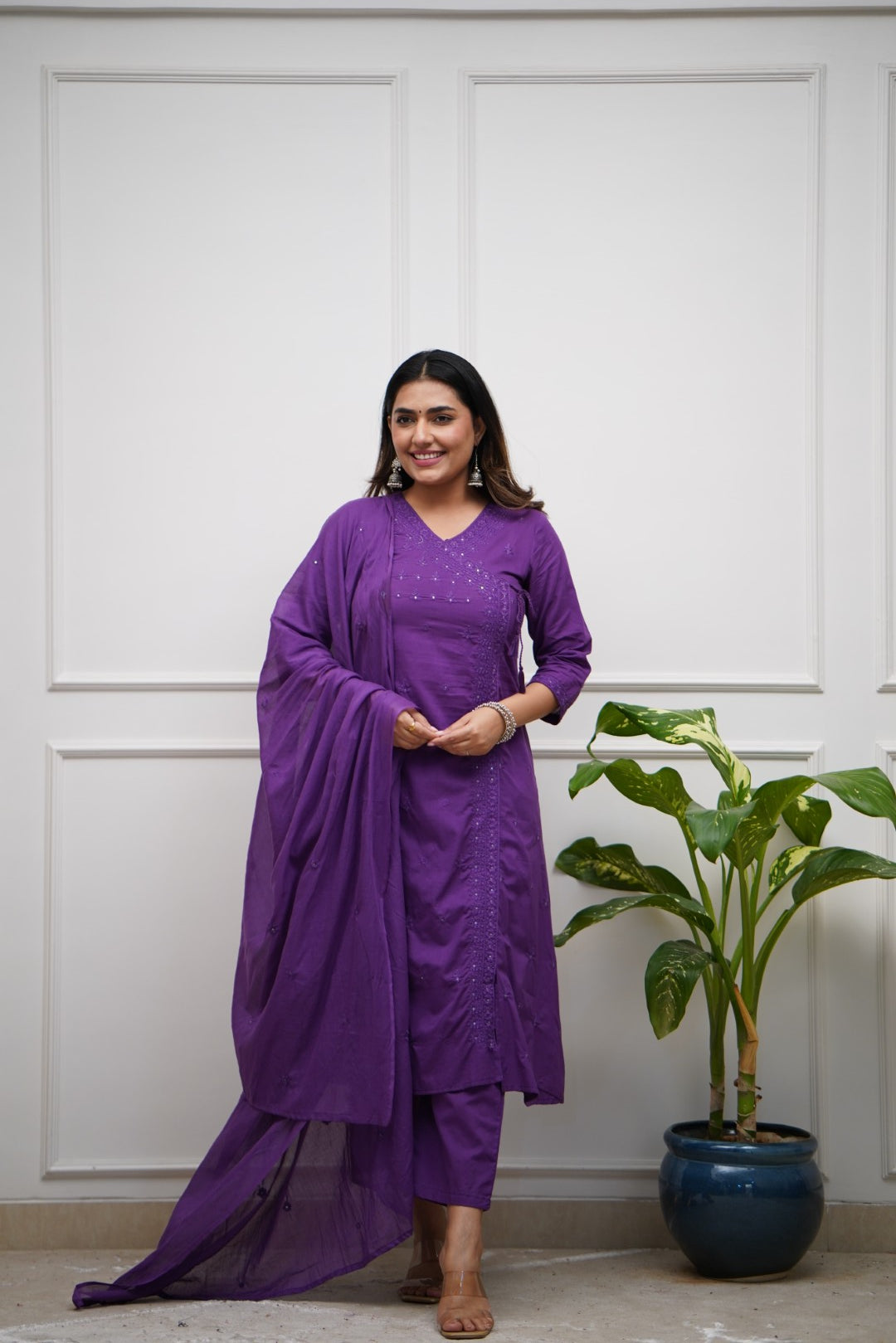 Dupatta Pant Set