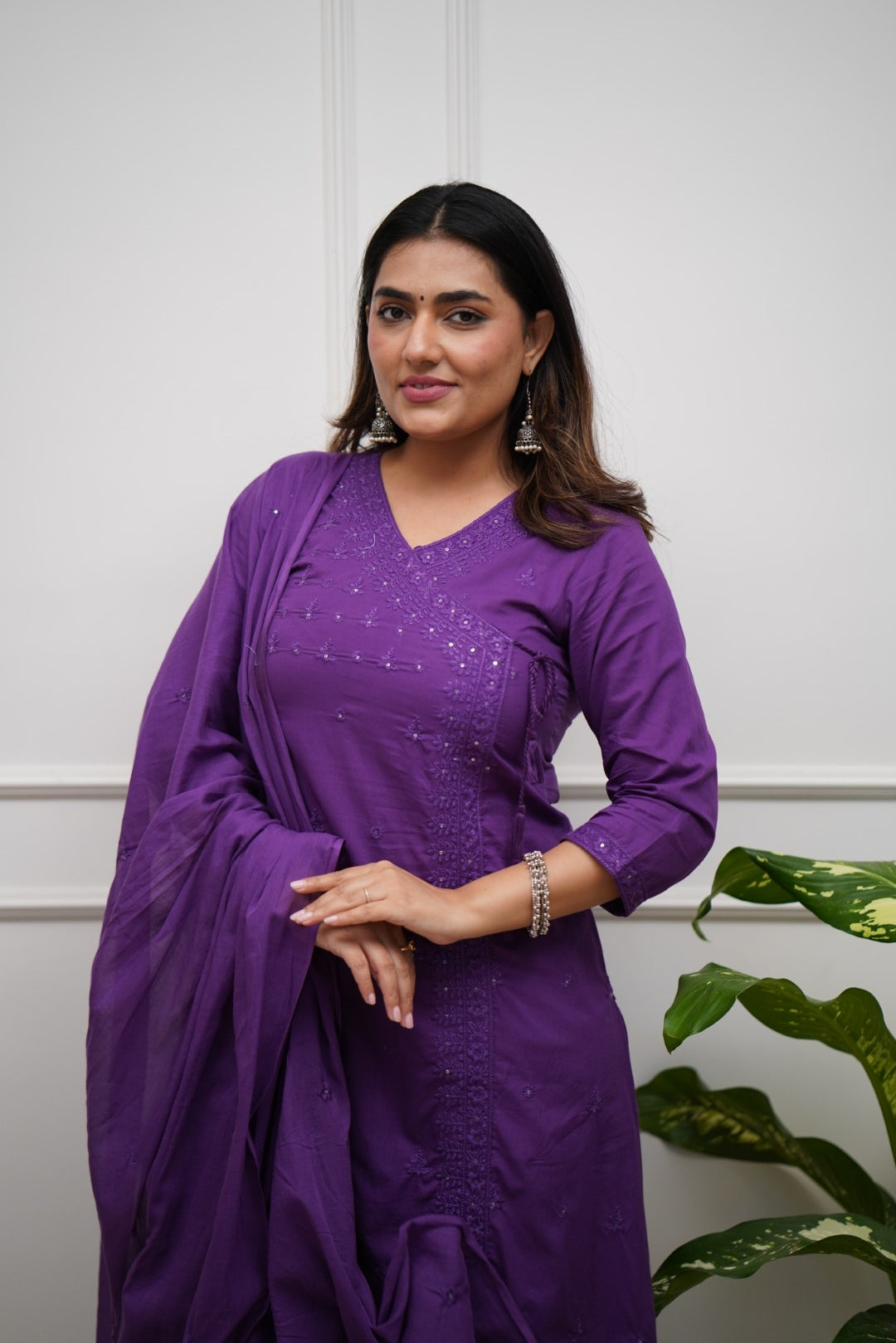 Dupatta Pant Set