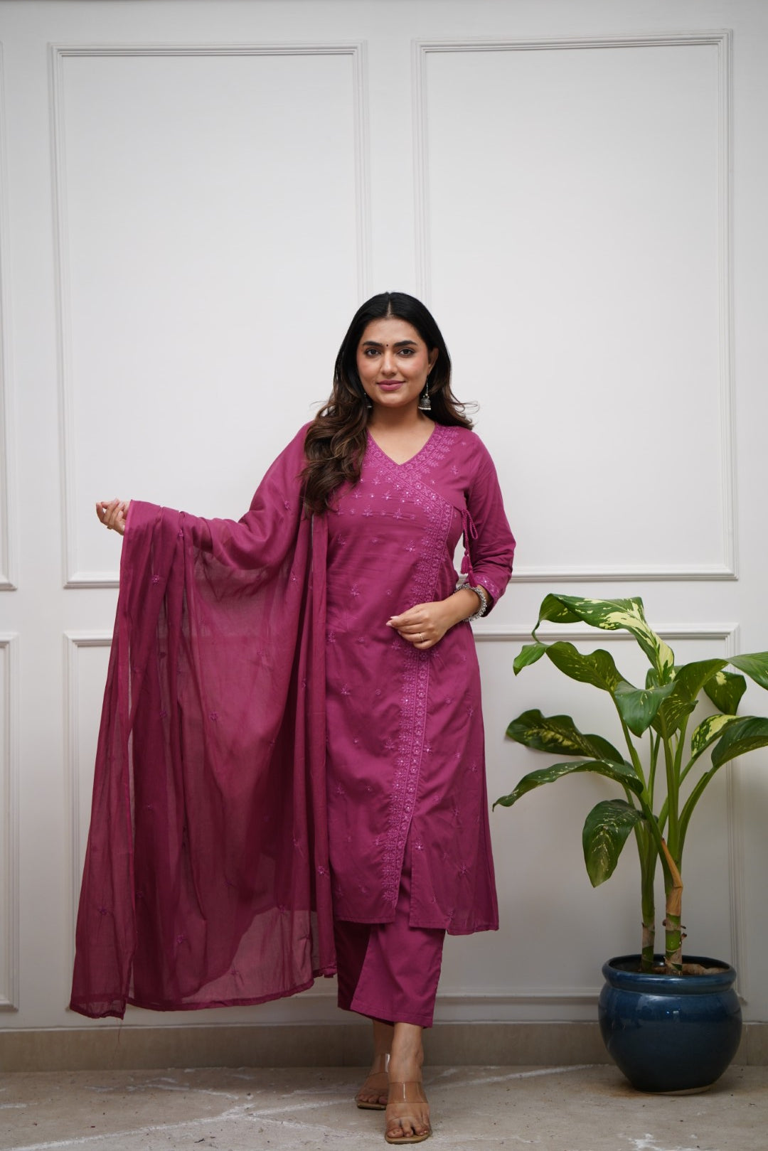 Dupatta Pant Set