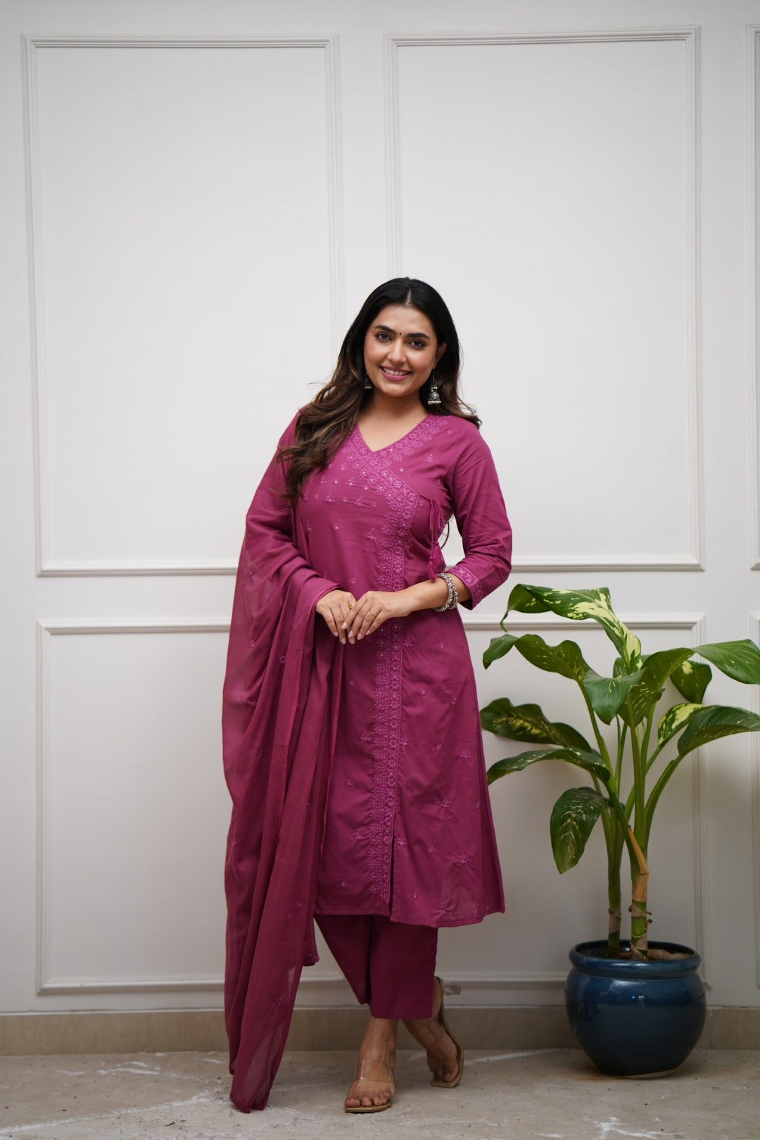 Dupatta Pant Set