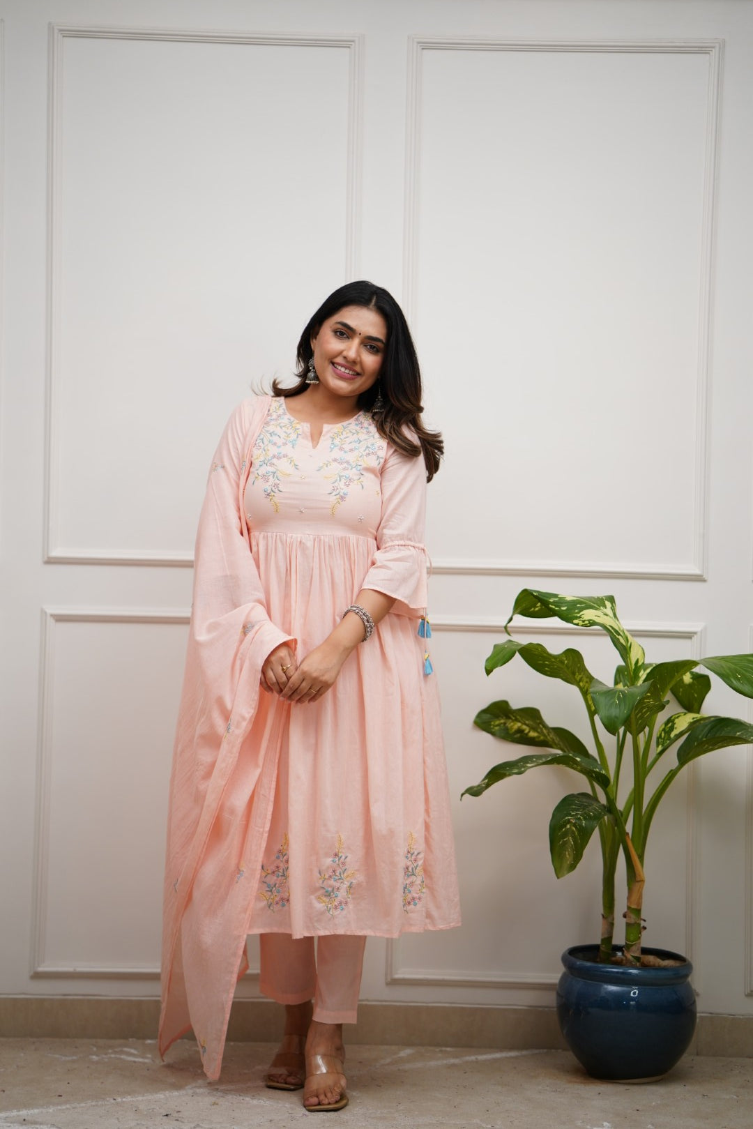 Dupatta Pant Set