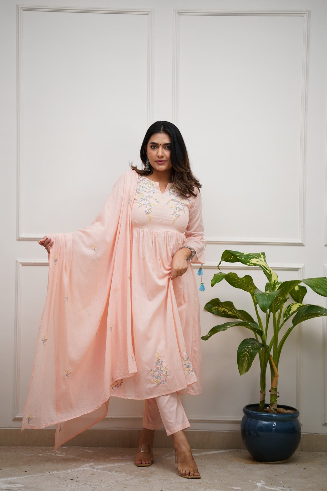 Dupatta Pant Set