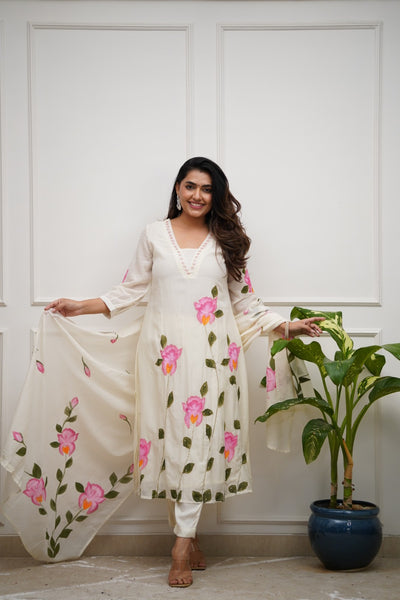 Dupatta Pant Set
