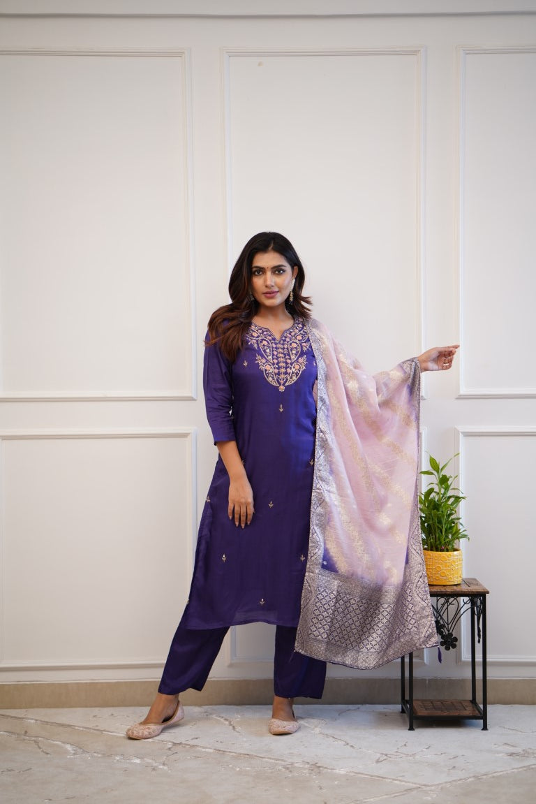 Duppata Pant Set