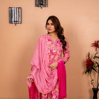 Dupatta Pant Set