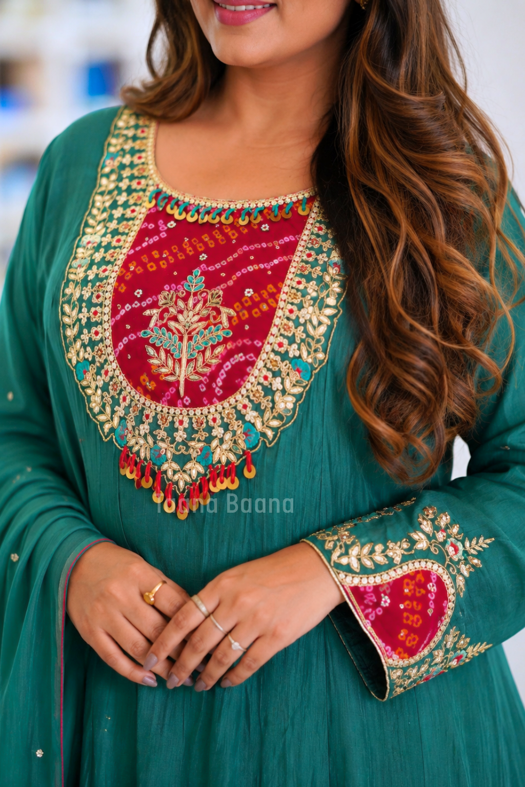 Anarkali Dupatta Suit