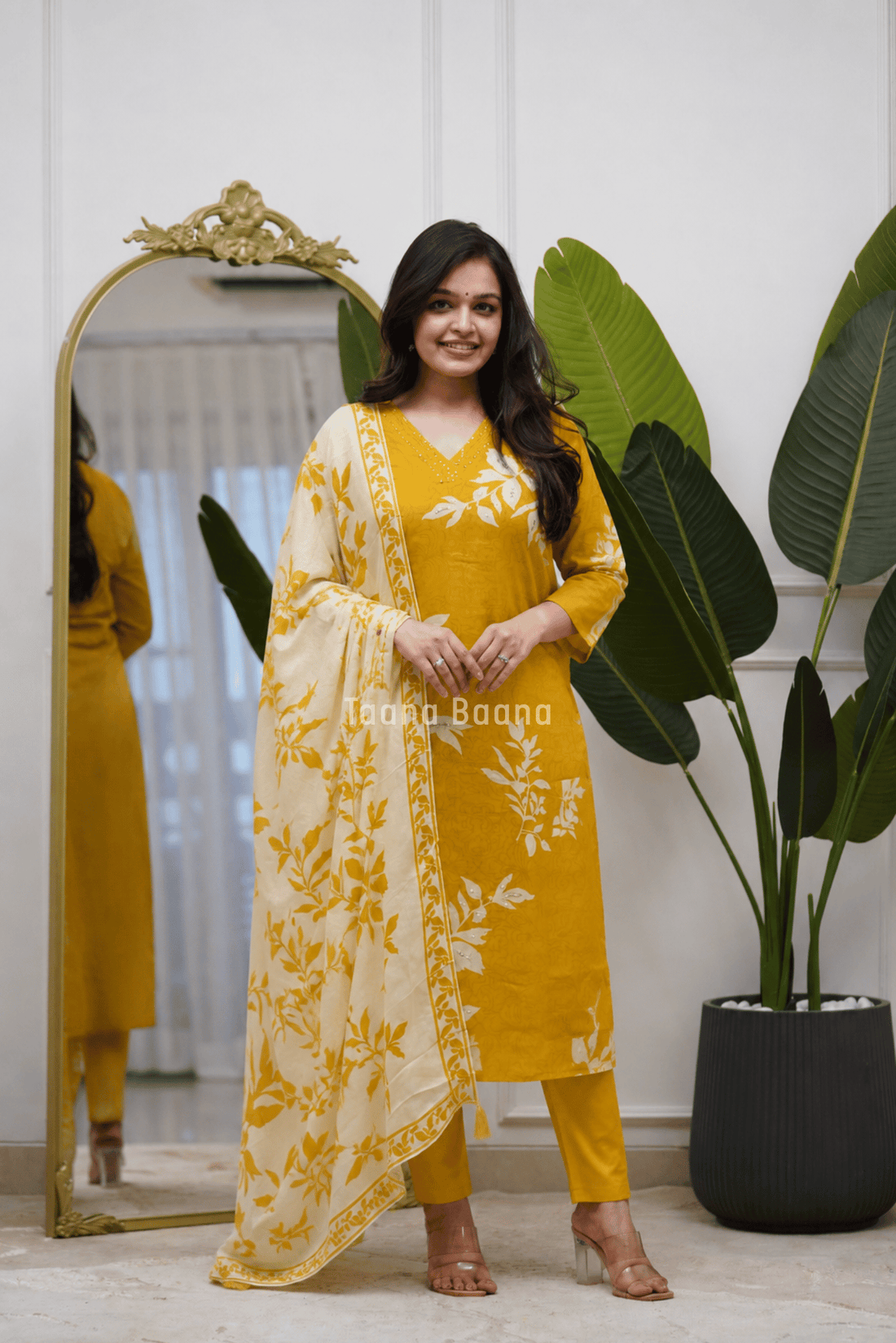 Dupatta Pant Set
