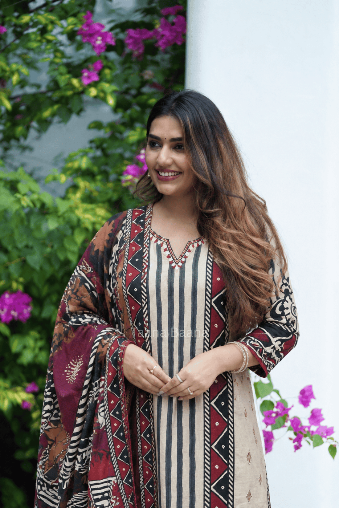 Dupatta Pant Set