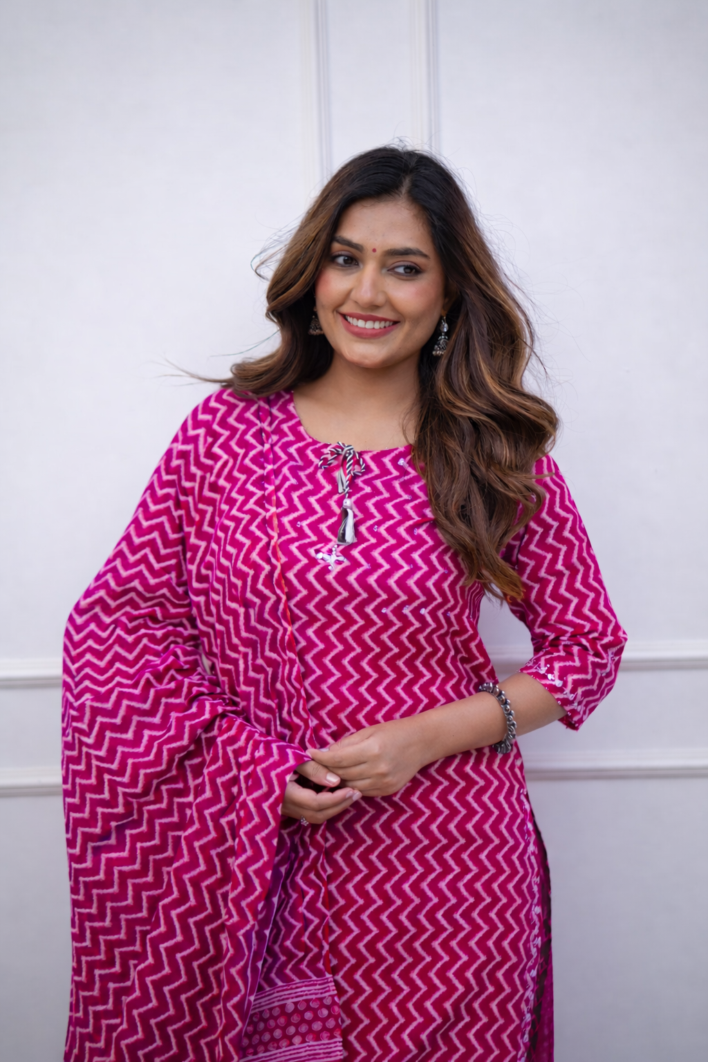 Dupatta Pant Set