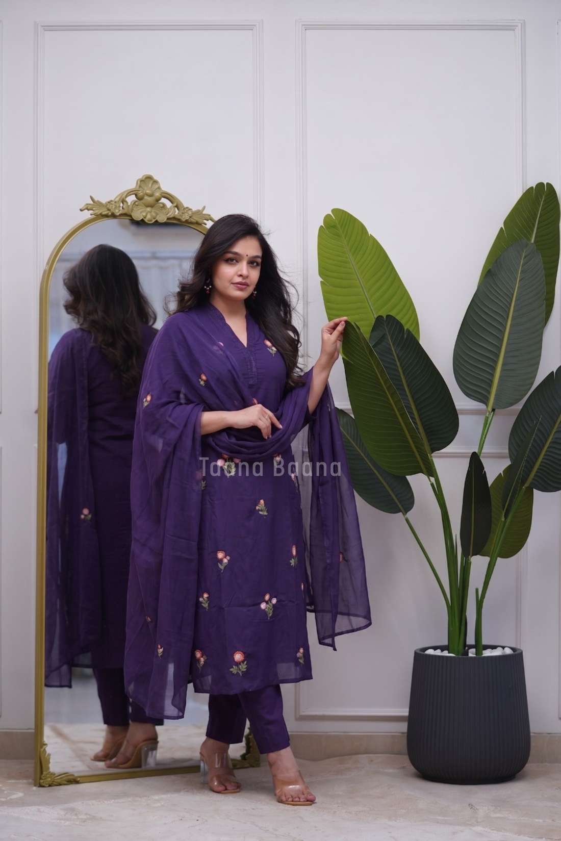 Dupatta Pant Set
