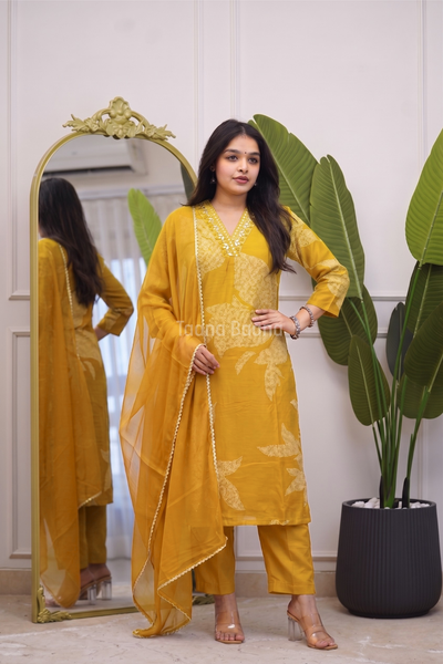 Dupatta Pant Set