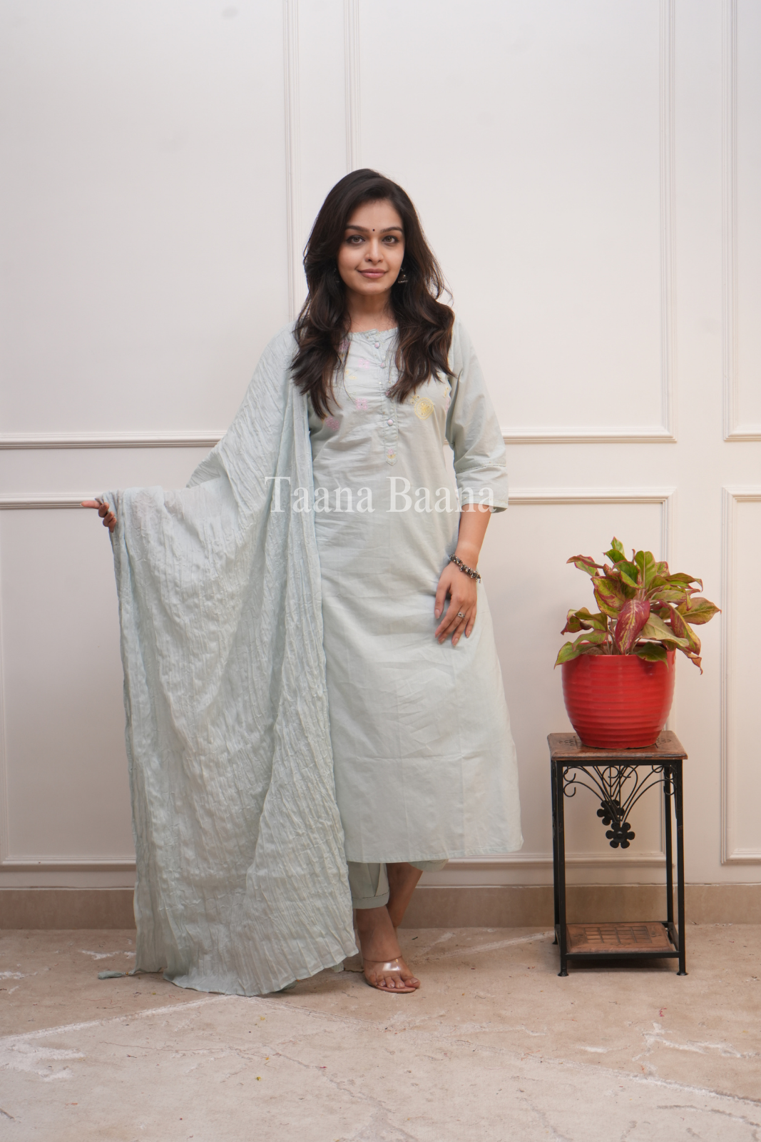 Dupatta Pant Set