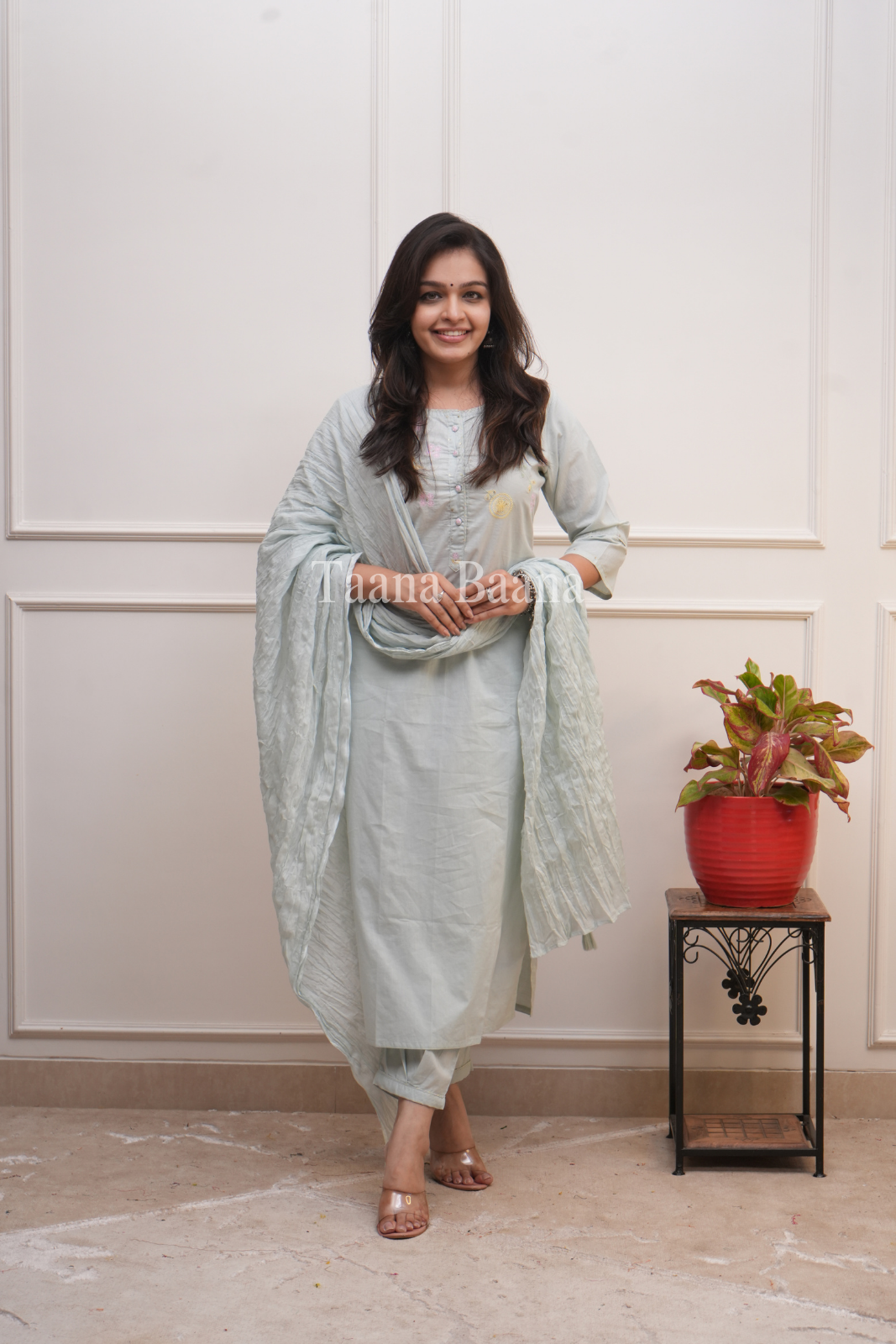 Dupatta Pant Set