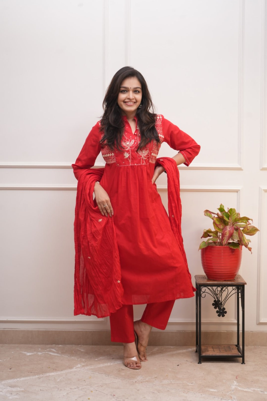 Dupatta Pant Set