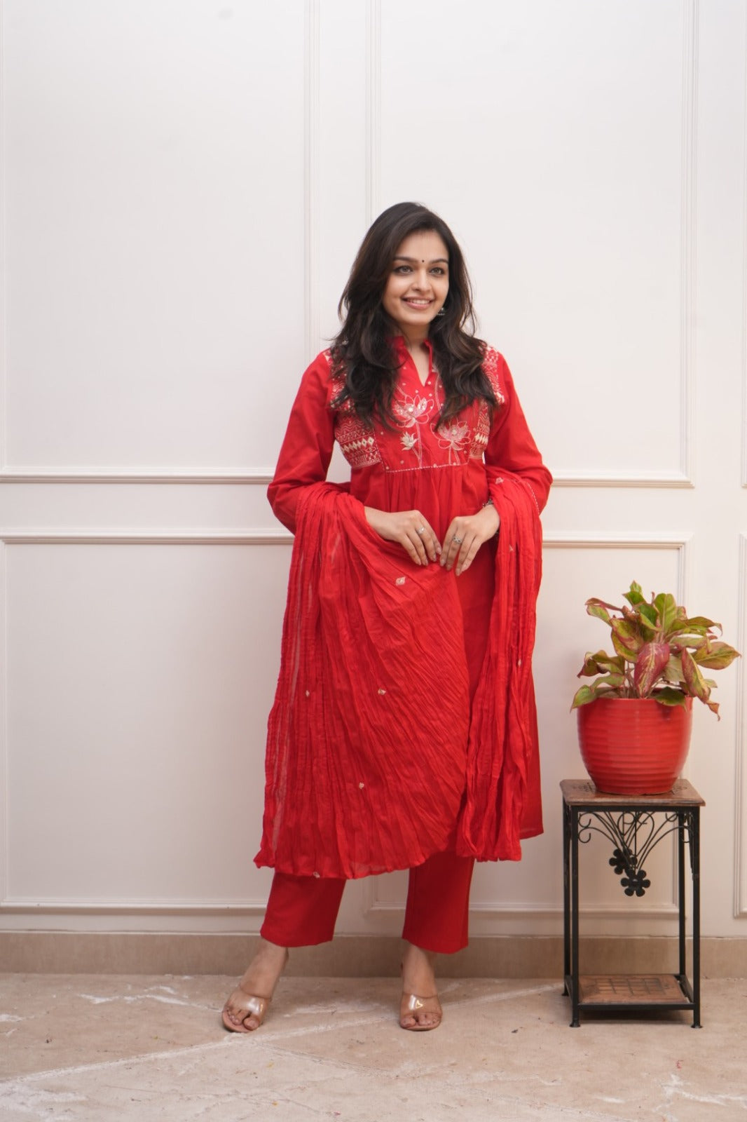 Dupatta Pant Set