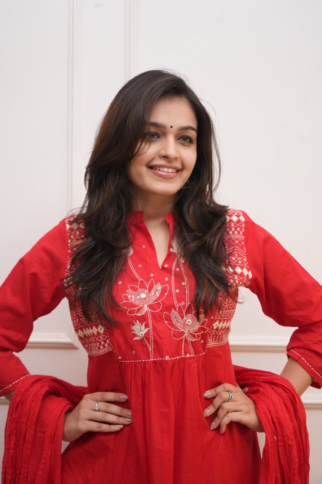 Dupatta Pant Set