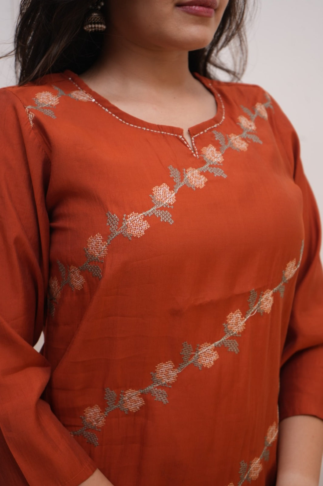 Dupatta Pant Set