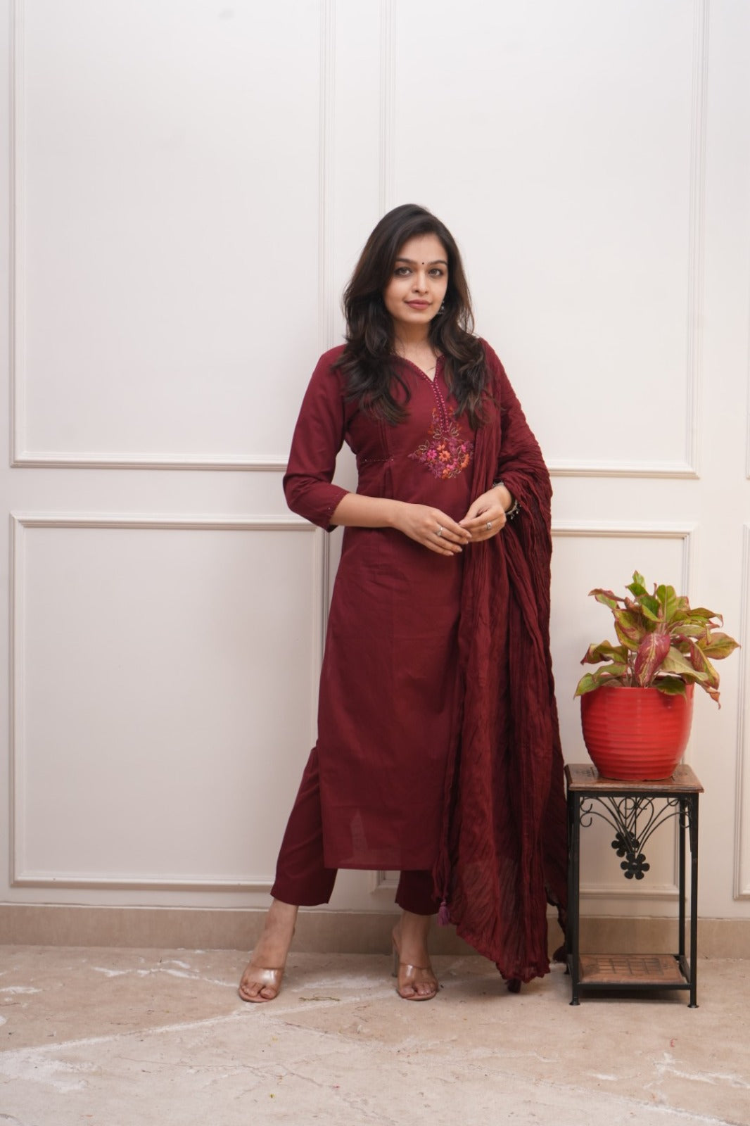 Dupatta Pant Set