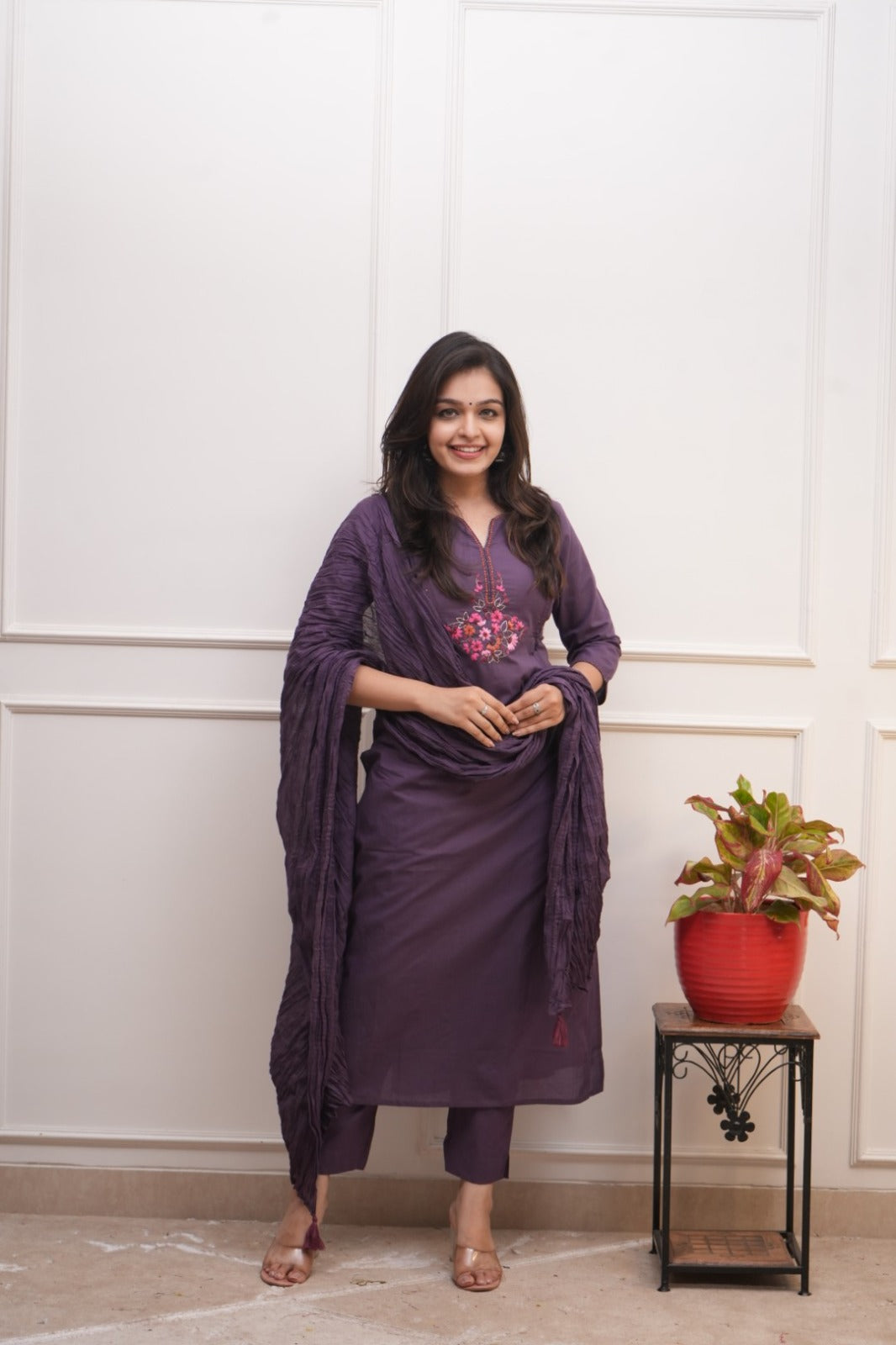 Dupatta Pant Set