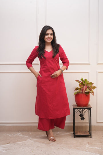 Kurta Plazo Set