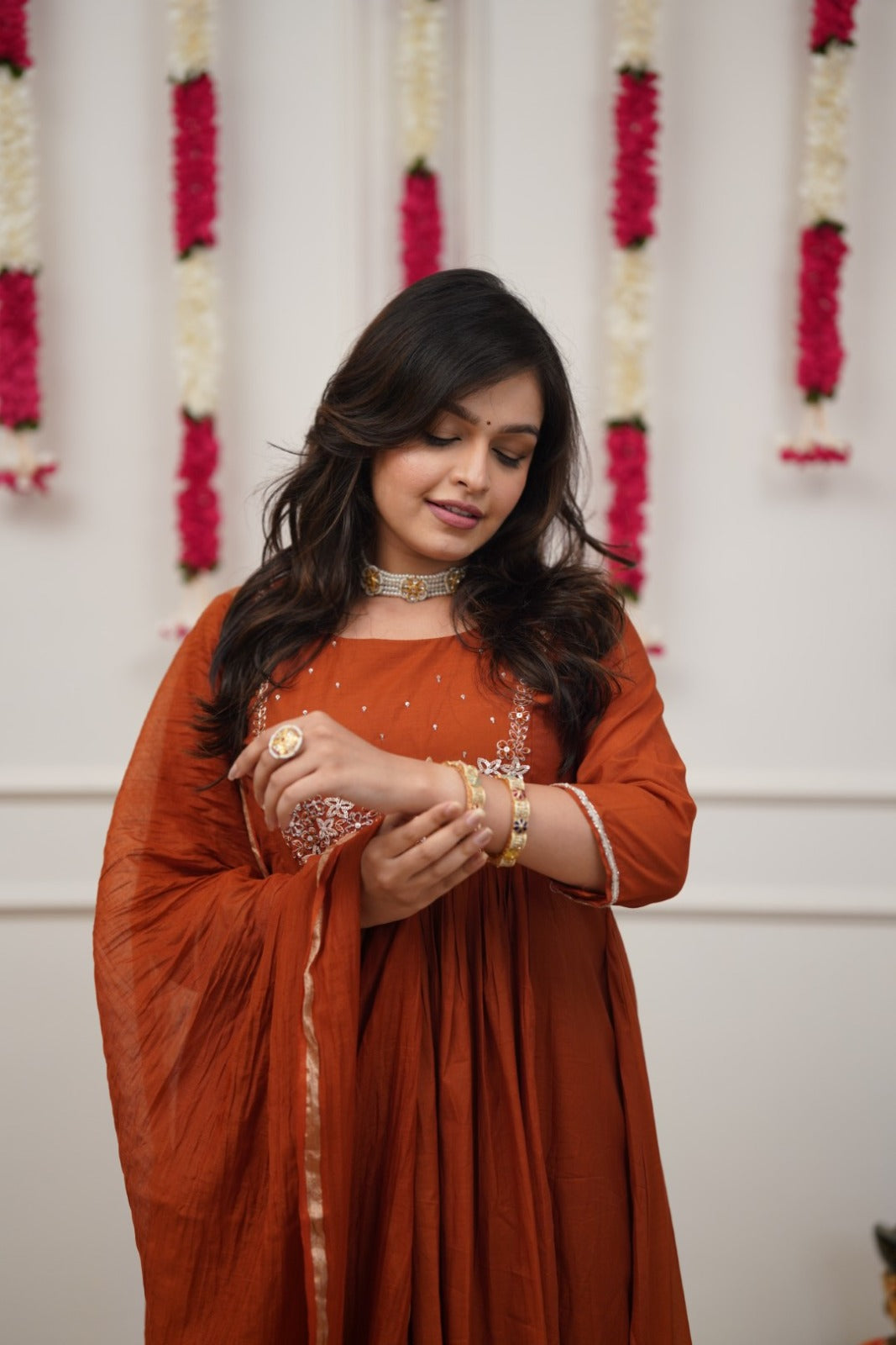 Anarkali Duppata Suit