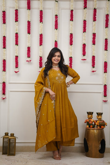 Anarkali Duppata Suit