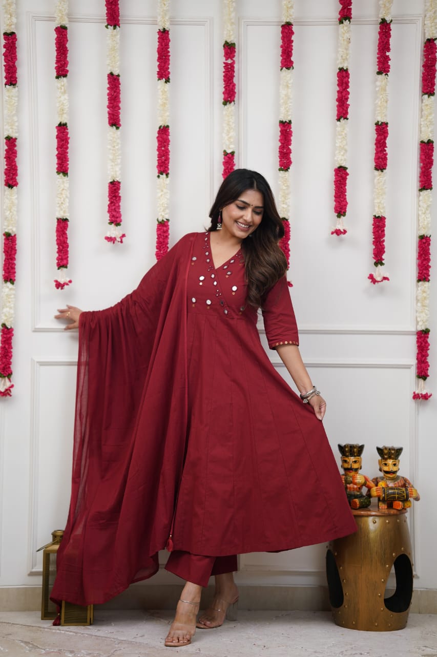 Anarkali Duppata Suit