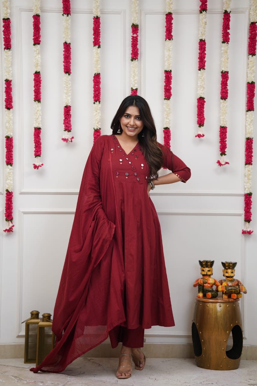 Anarkali Duppata Suit