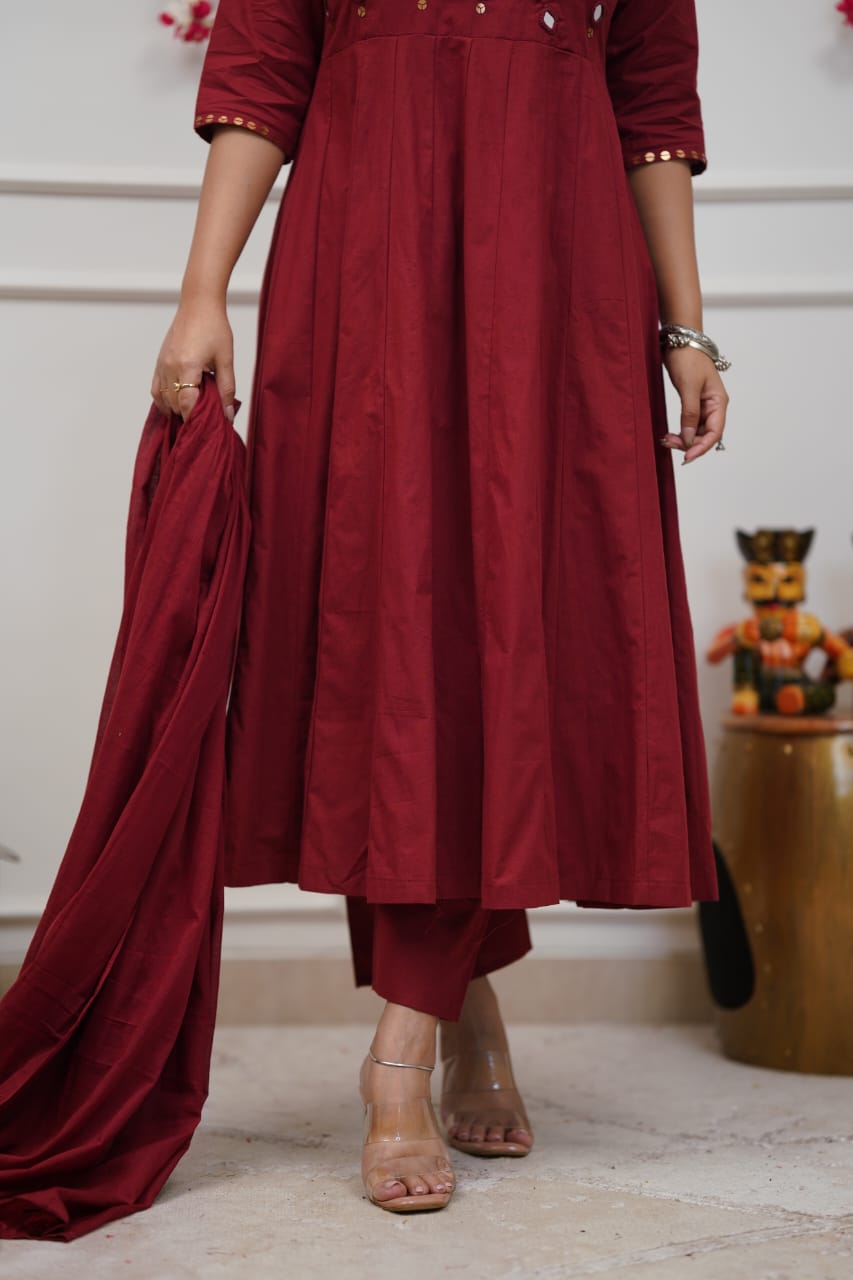 Anarkali Duppata Suit