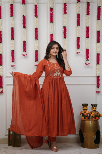 Anarkali Duppata Suit