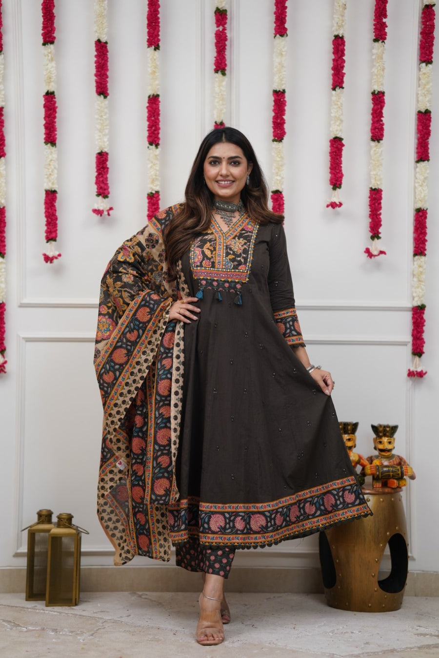 Anarkali Duppata Suit