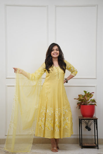 Anarkali Duppata Suit