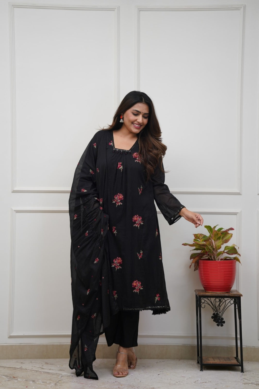 Dupatta Pant Set