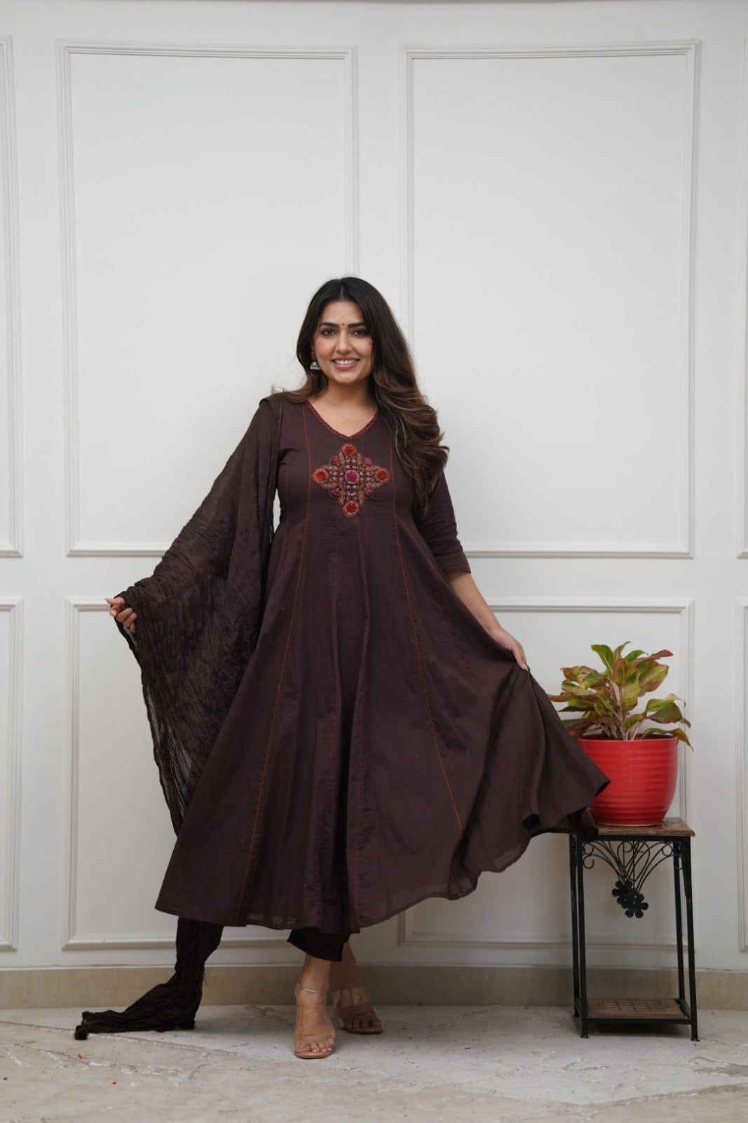 Anarkali Duppata Suit