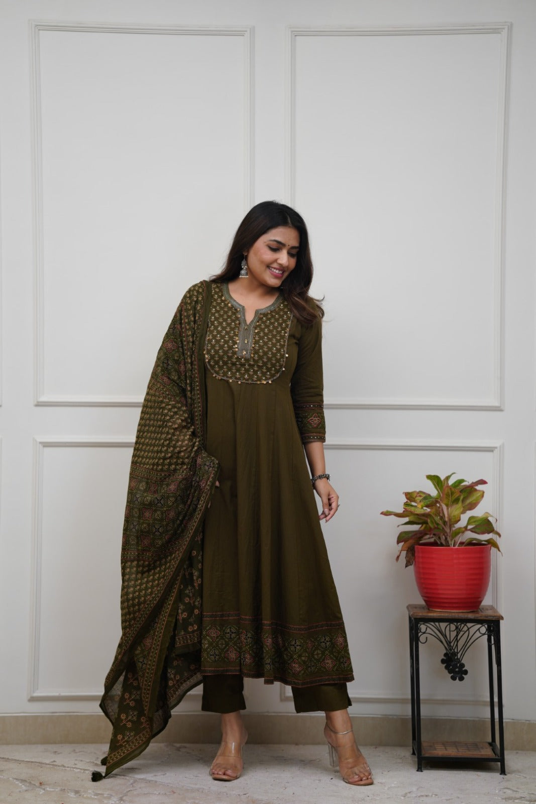 Anarkali Duppata Suit