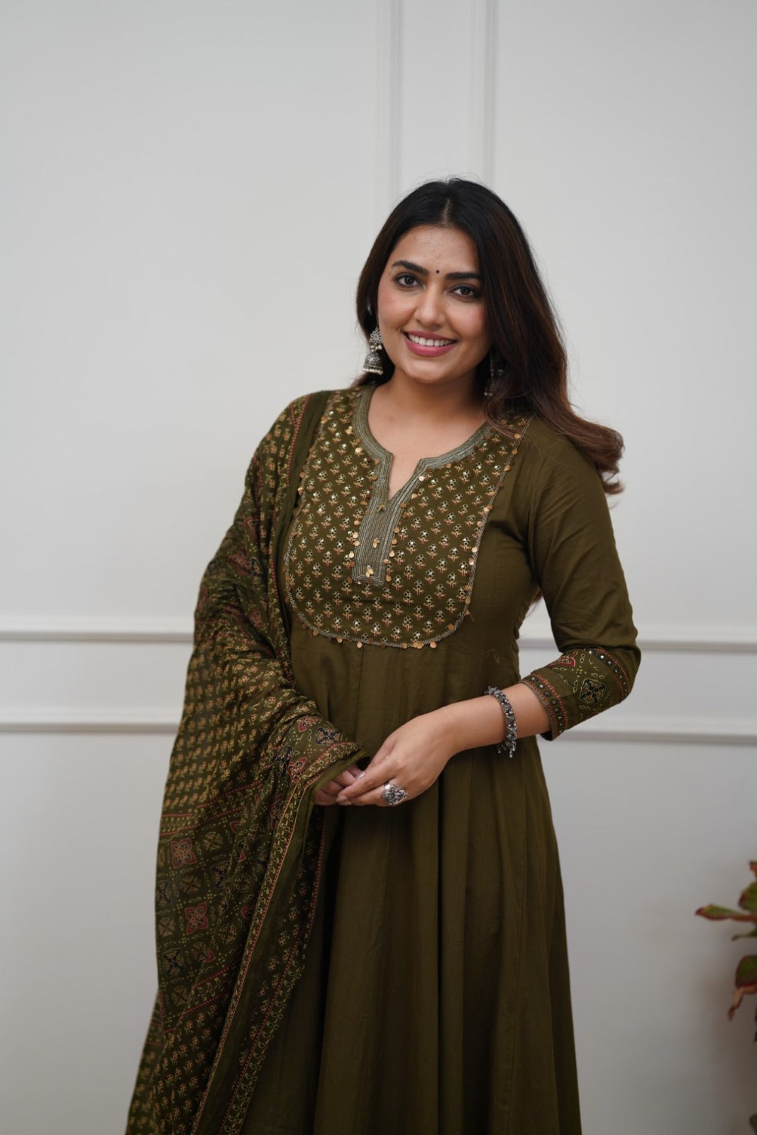 Anarkali Duppata Suit