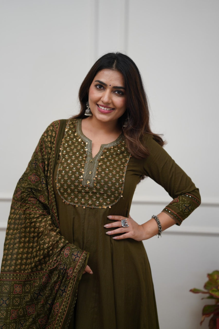 Anarkali Duppata Suit