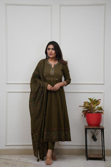 Anarkali Duppata Suit