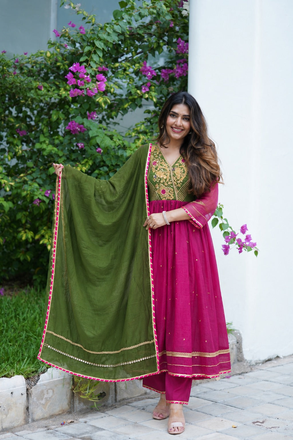 Anarkali Duppata Suit