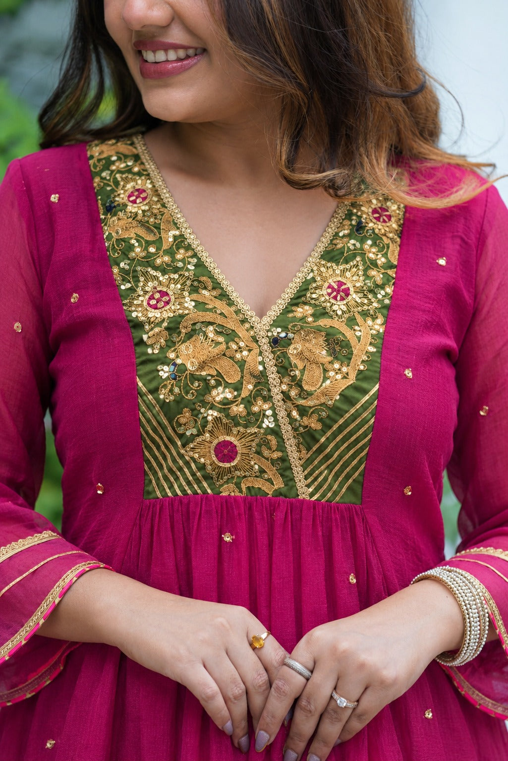 Anarkali Duppata Suit