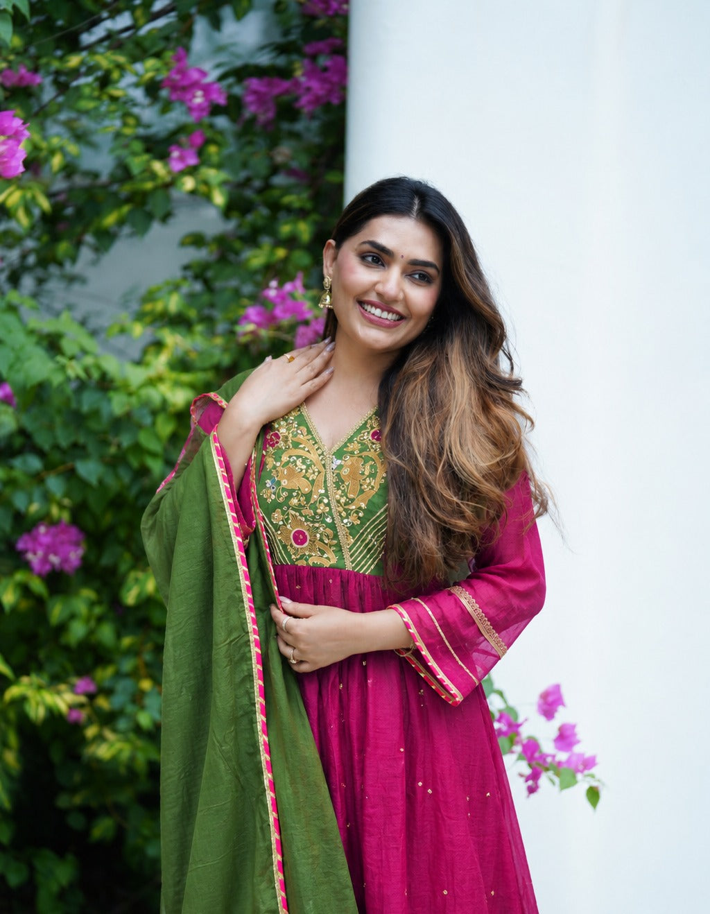 Anarkali Duppata Suit