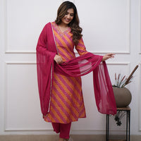 Dupatta Pant Set